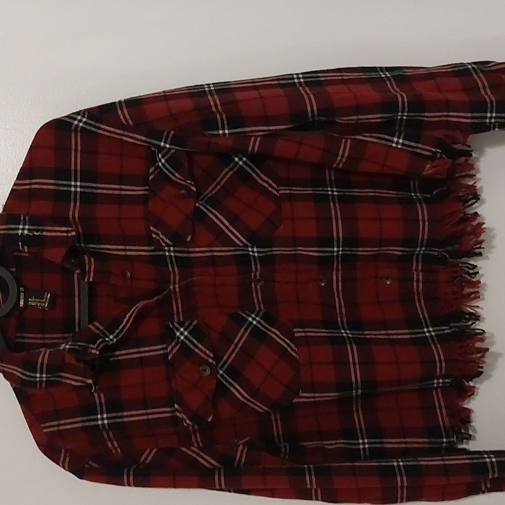 FOREVER 21 Red Plaid Shirt